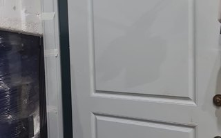 входная дверь с терморазрывом и белым МДФ